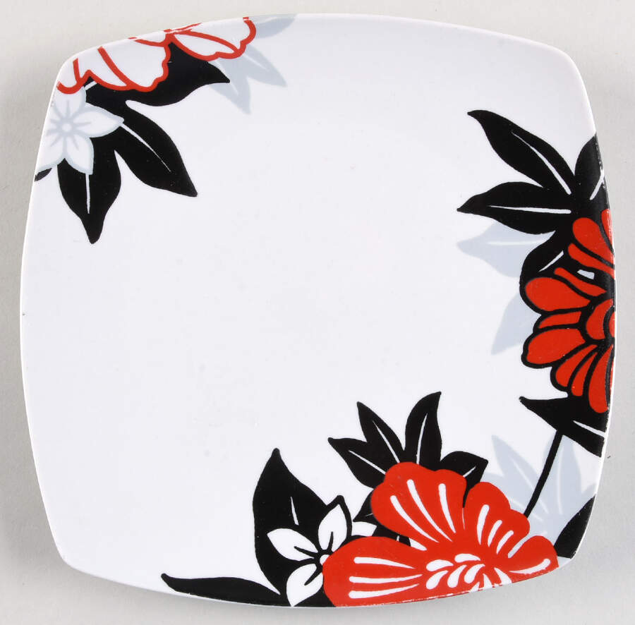 Fiorella (Hard Square) Square Salad Plate by Coventry (PTS)-1