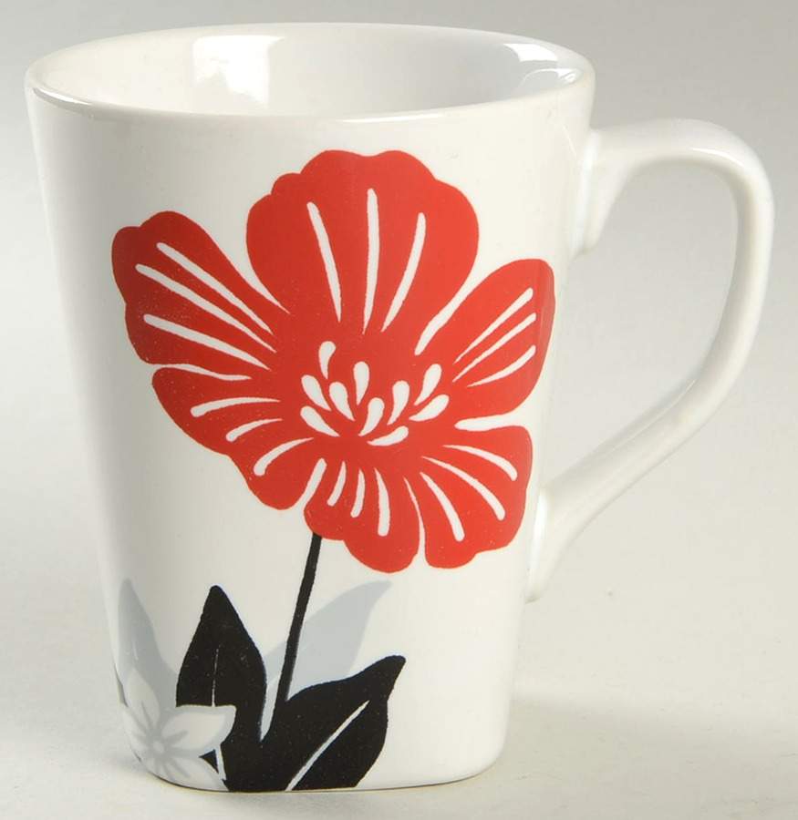 Fiorella (Hard Square) Square Mug by Coventry (PTS)-1