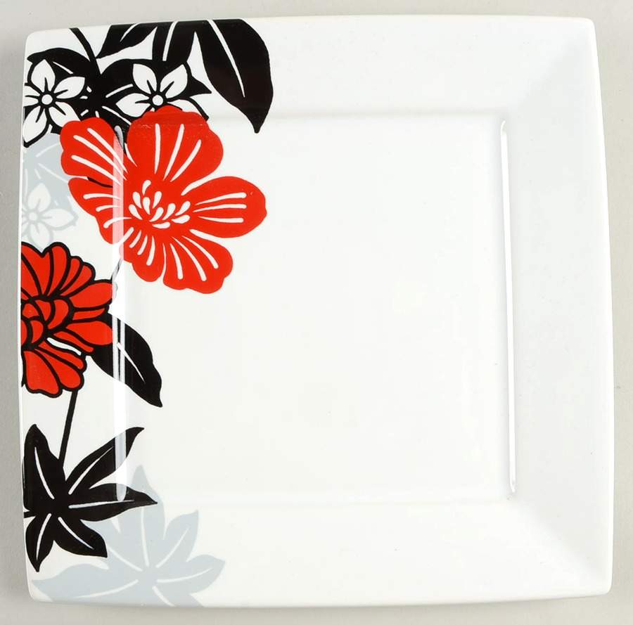 Fiorella (Hard Square) Square Dinner Plate by Coventry (PTS)-1