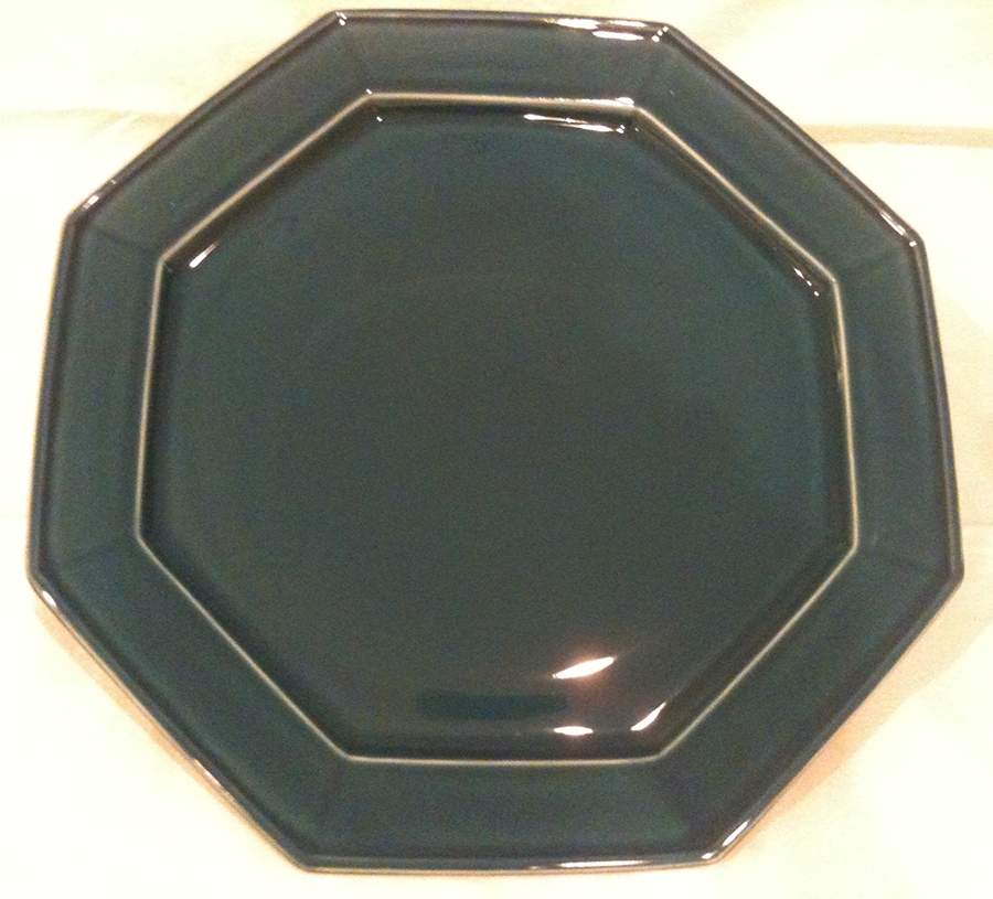 Ibis Blue Dinner Plate by Jean Louis Coquet-1