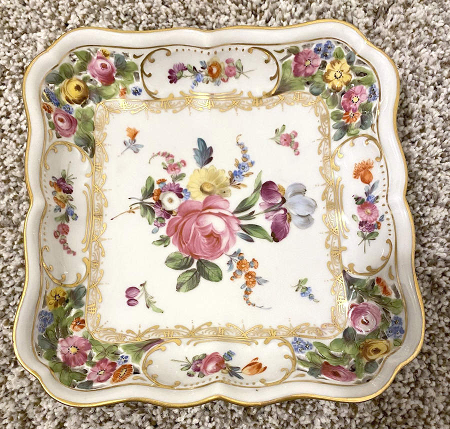C6T8 7" Square Vegetable Bowl by Carl Thieme-1