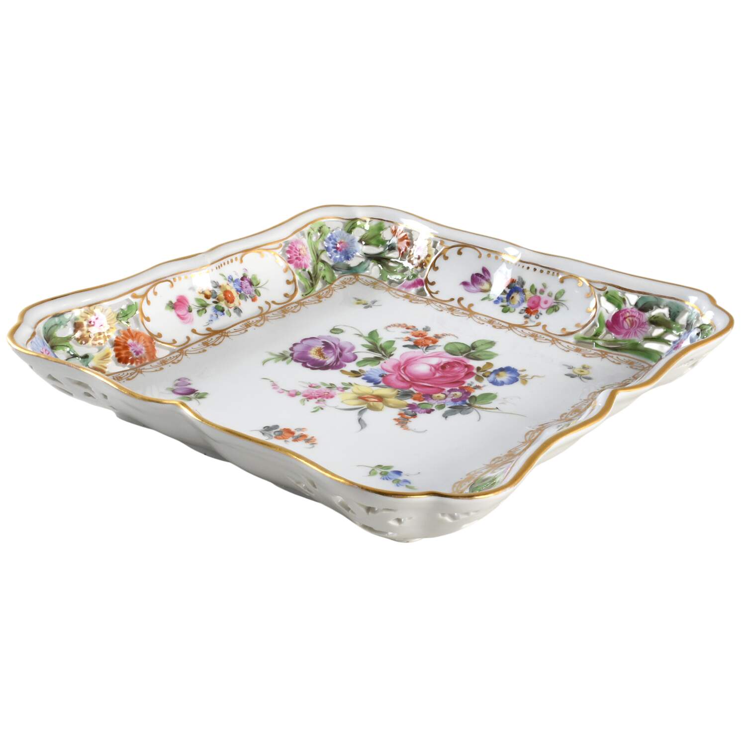 C6T8 Square Cake Plate by Carl Thieme-1
