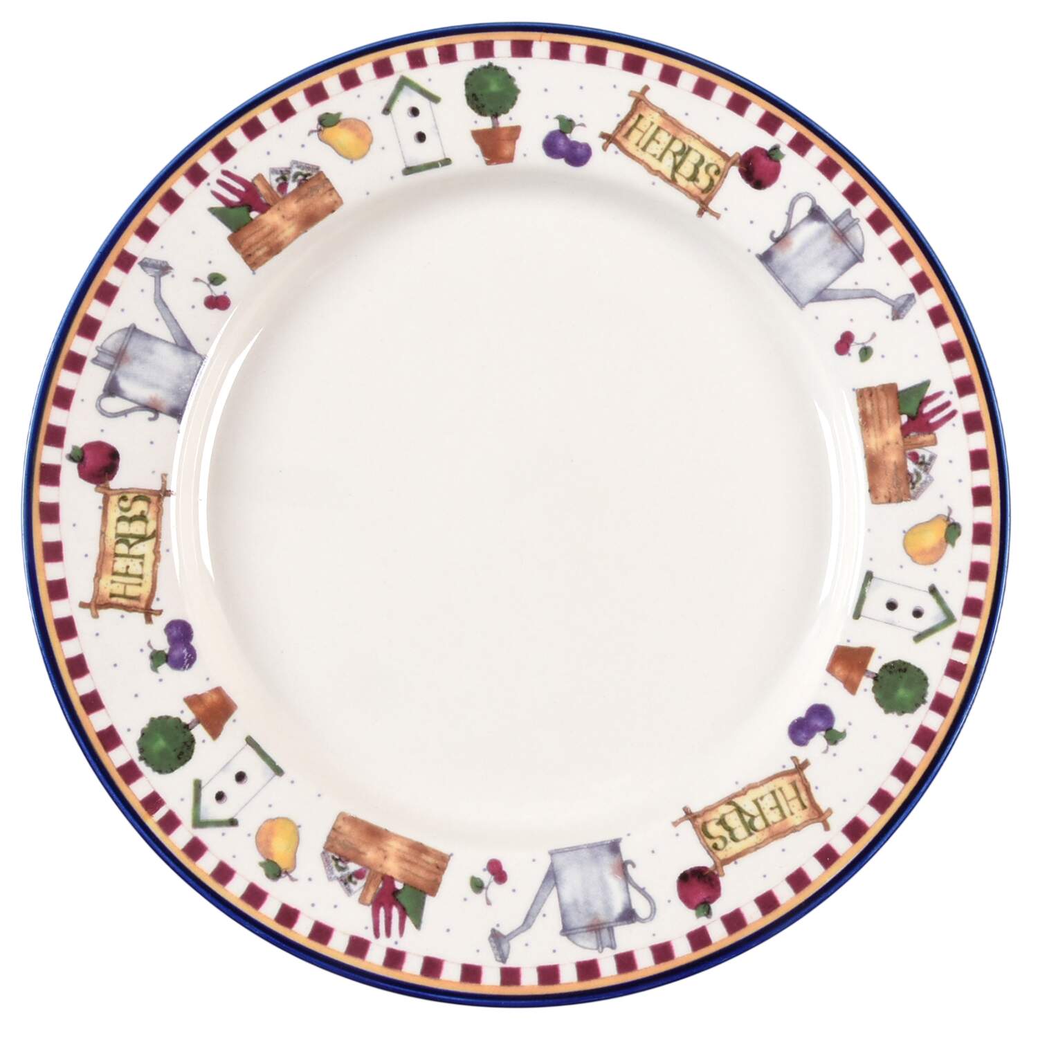 Winter's Garden Dinner Plate by Cambridge Potteries-1