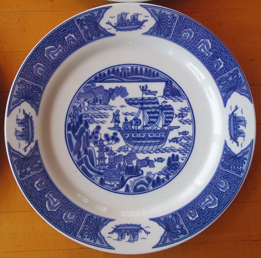 CX731 Dinner Plate by China (Made in China)-1