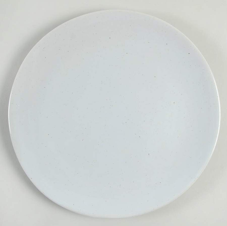 Welcome White Salad Plate by Crate & Barrel-1