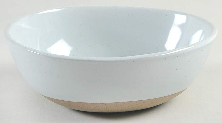 Welcome White Soup/Cereal Bowl by Crate & Barrel-1