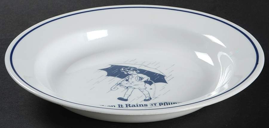 Morton Salt Rim Soup Bowl by Corning Corelle-1