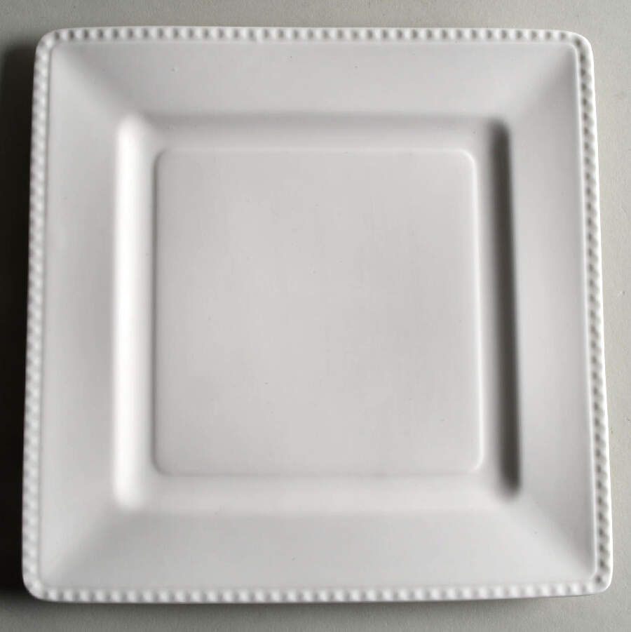 Chef's Collection (Hobnail) Square Salad Plate by Ciroa-1