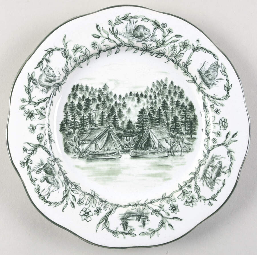 Camp Dessert/Pie Plate by C E Corey-1