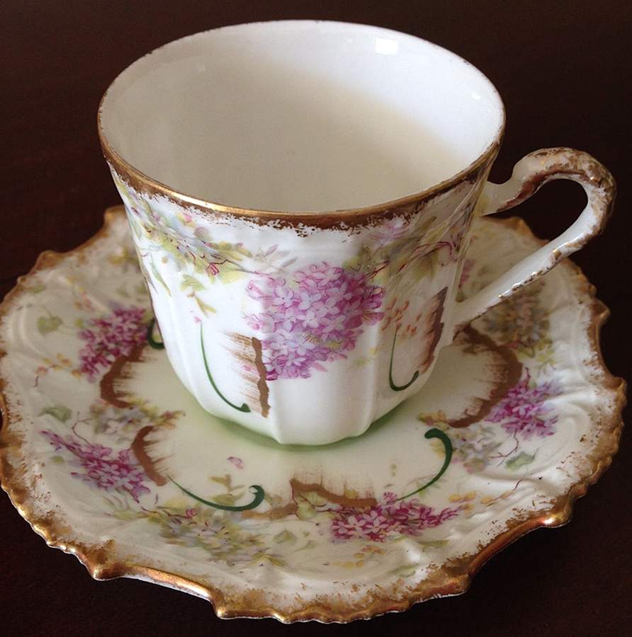 COF63 Flat Cup & Saucer Set by Coiffe-1