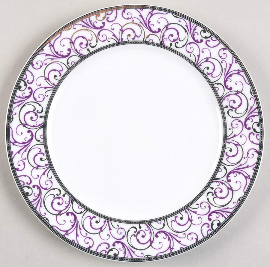 Veluto Purple Salad Plate by Ciroa-1
