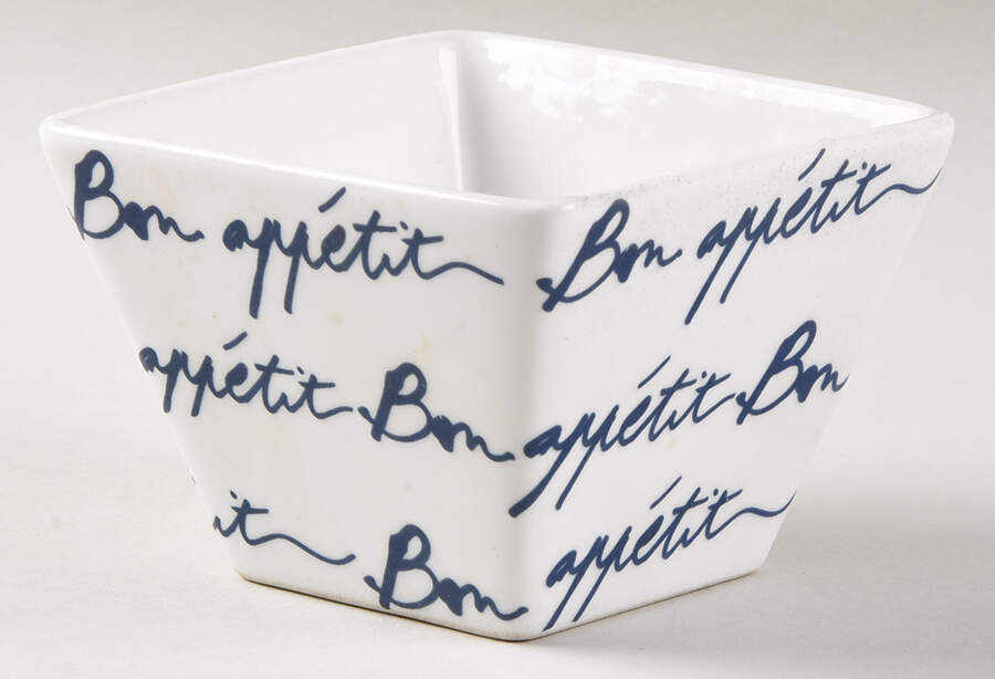 Bon Appetit Individual Square Appetizer Bowl by Ciroa-1