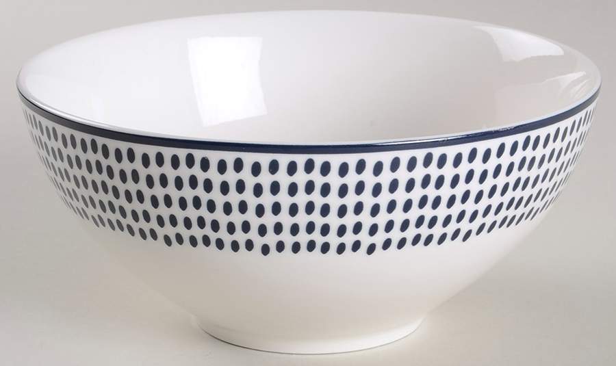 C6Y1 Navy Blue Soup/Cereal Bowl by Cynthia Rowley-1