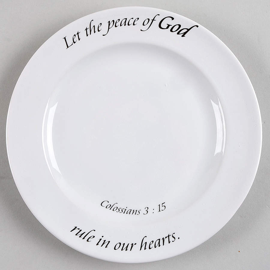Daily Blessings Salad Plate by Coventry (PTS)-1