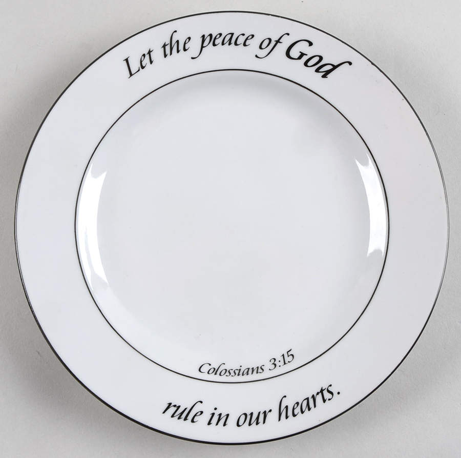Daily Blessings Salad Plate by Coventry (PTS)-1