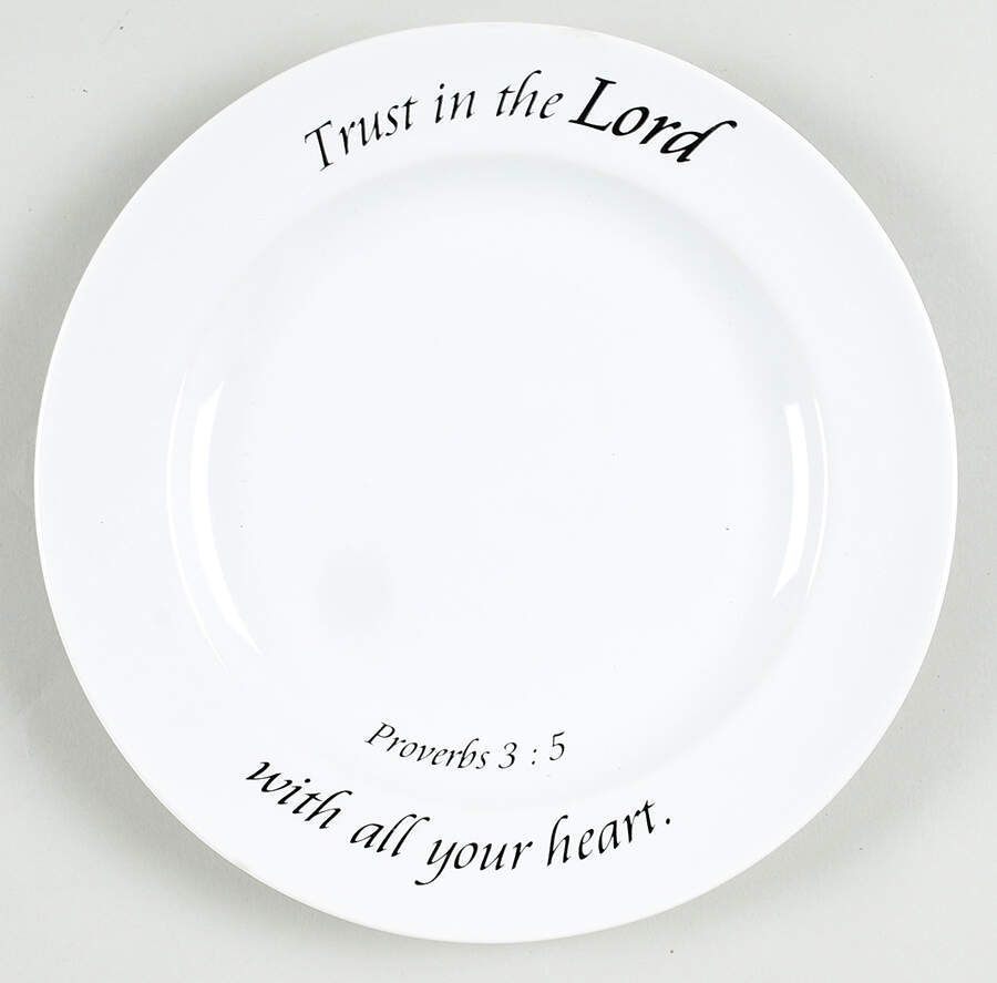 Daily Blessings Salad Plate by Coventry (PTS)-1