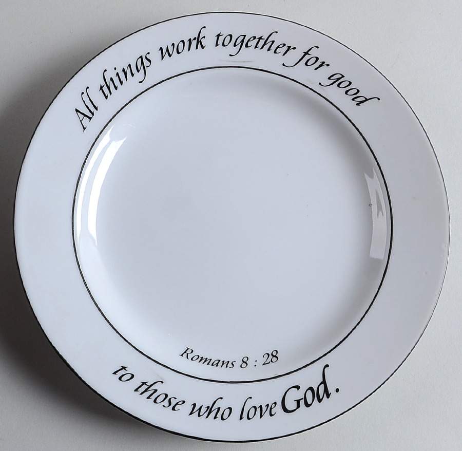 Daily Blessings Salad Plate by Coventry (PTS)-1