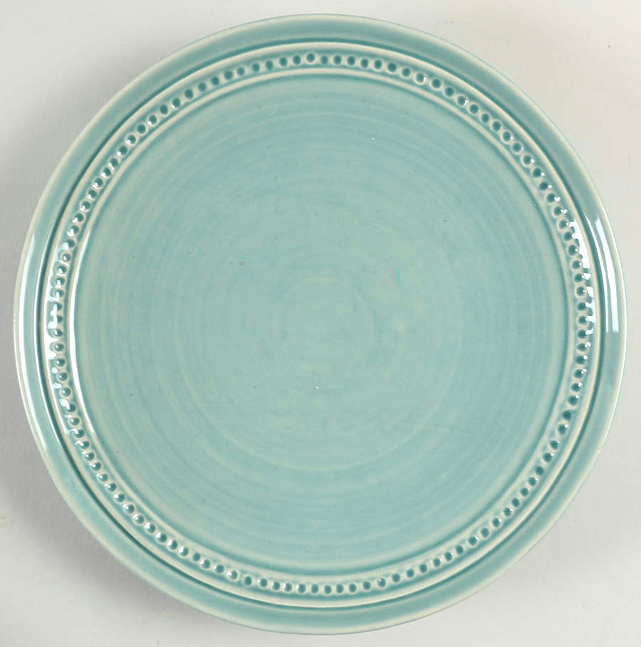 C7I7 Teal Salad Plate by Ceramisia-1