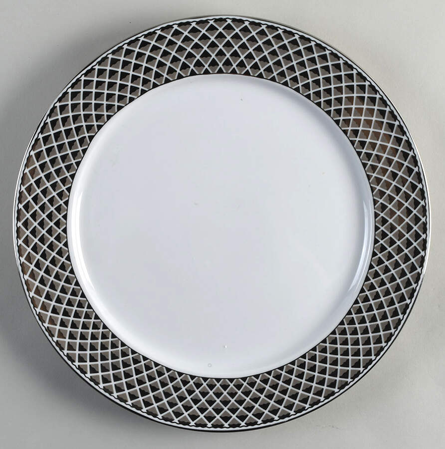 Lattis Platinum 14" Chop Plate (Round Platter) by Ciroa-1
