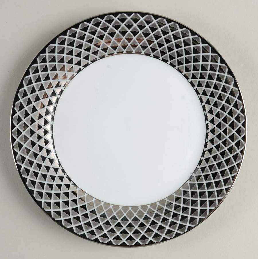 Lattis Platinum Salad Plate by Ciroa-1
