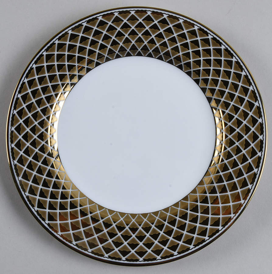 Lattis Gold Salad Plate by Ciroa-1