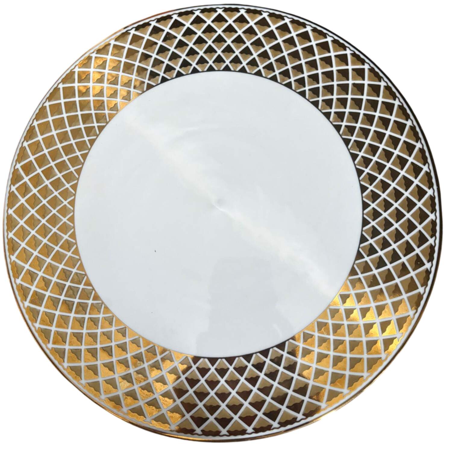 Lattis Gold Cake Plate by Ciroa-1