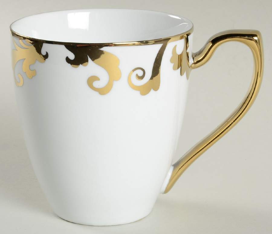 Fiori Gold Mug by Ciroa-1