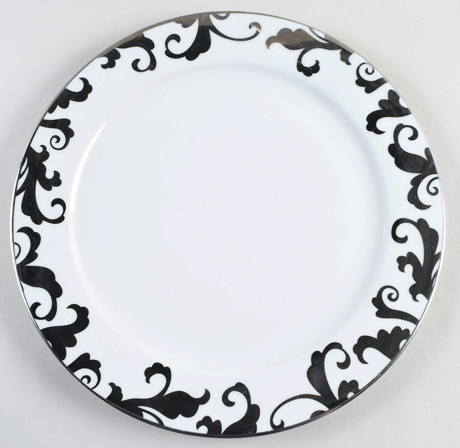 Fiori Platinum 14" Chop Plate (Round Platter) by Ciroa-1
