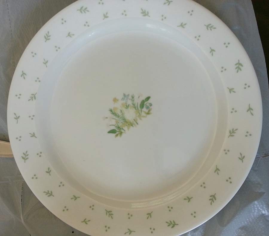 Herb Country Dinner Plate by Corning Corelle-1