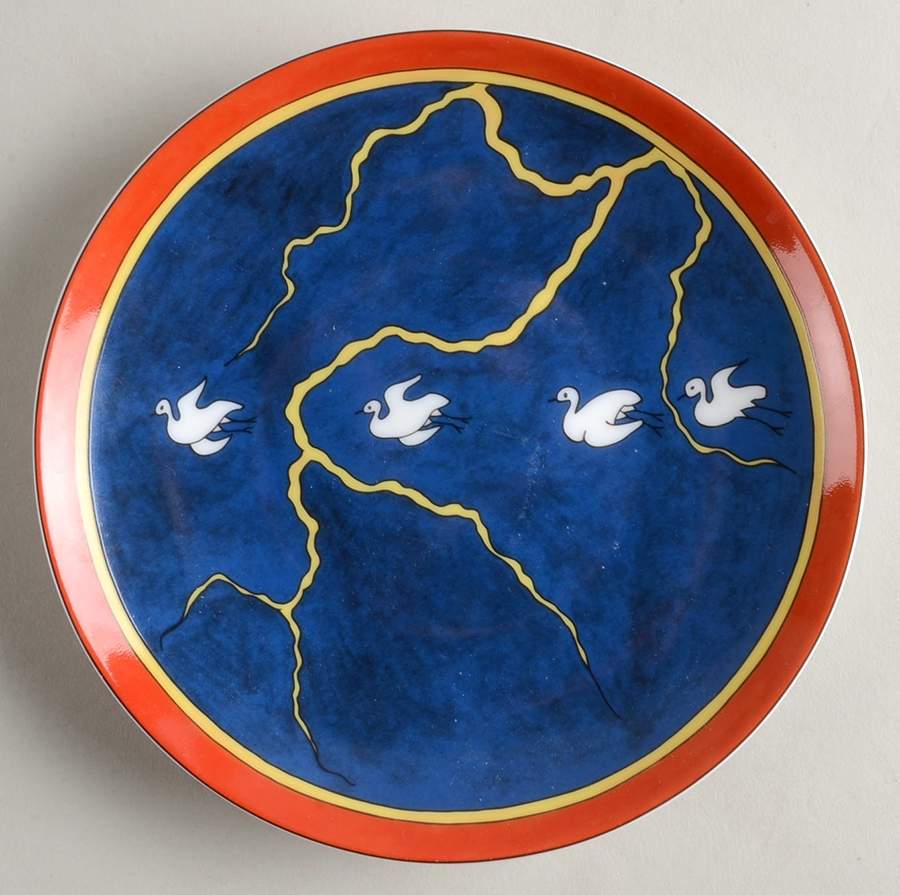 India Bread & Butter Plate by Charles Field Haviland-1