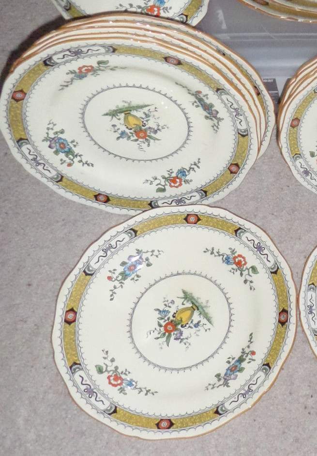French Noble Dinner Plate by Coalport-1