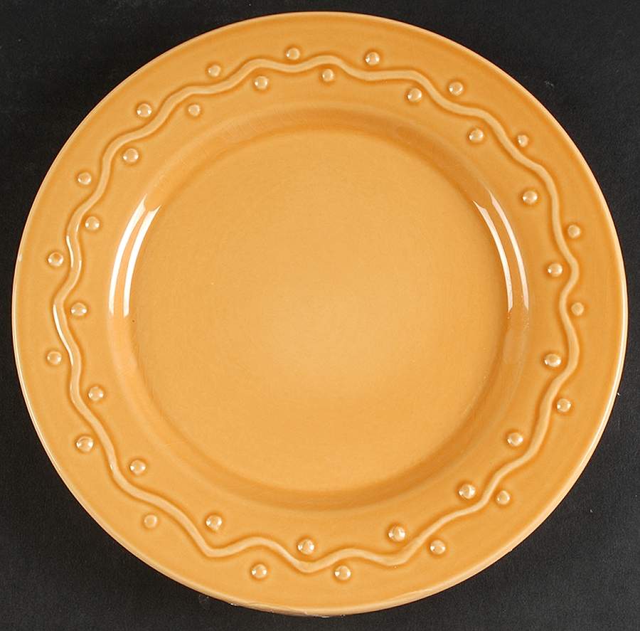 CIC84 Yellow Salad Plate by Certified International-1