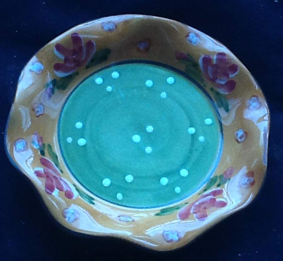 Tuscan Rose Dinner Plate by Centrum-1