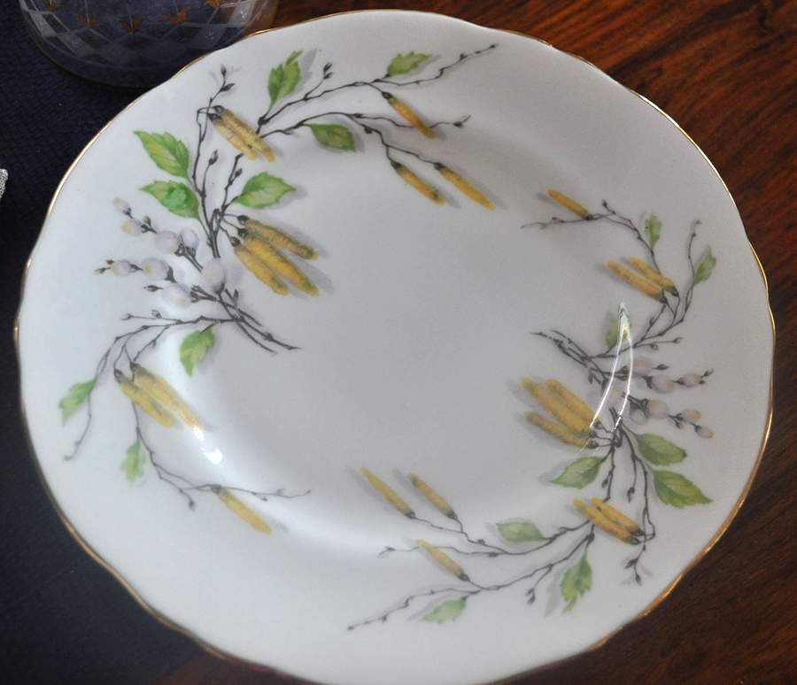 CRS208 Luncheon Plate by Crown Staffordshire-1