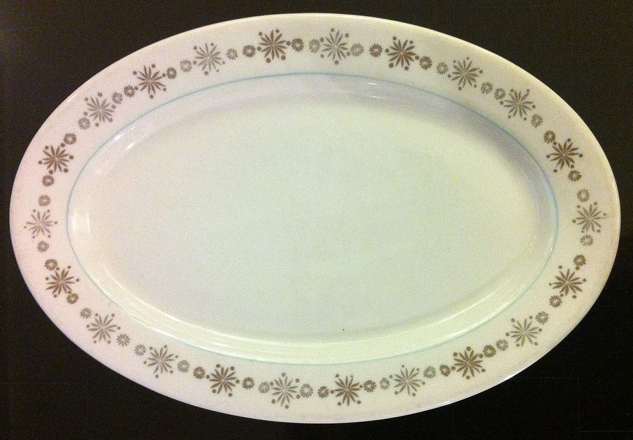 CRB29 13" Oval Serving Platter by Caribe-1