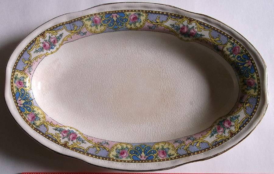 CLT95 8" Oval Vegetable Bowl by Carrollton-1