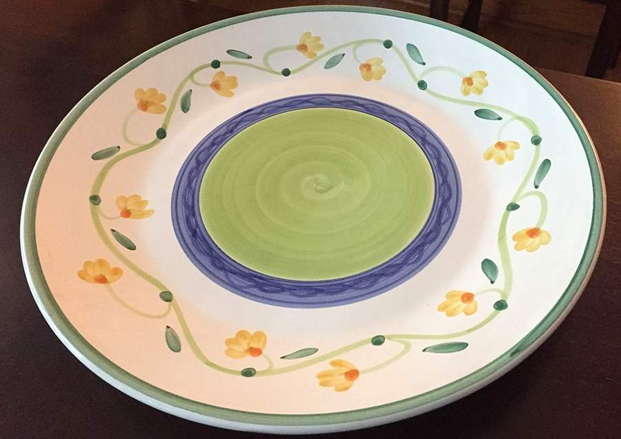 CAA76 16" Chop Plate (Round Platter) by Caleca-1