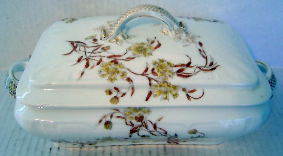 CHF1870 Rectangular Covered Vegetable by Charles Field Haviland-1