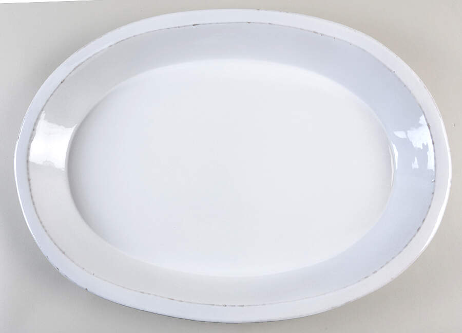 Marbury 21" Oval Serving Platter by Crate & Barrel-1