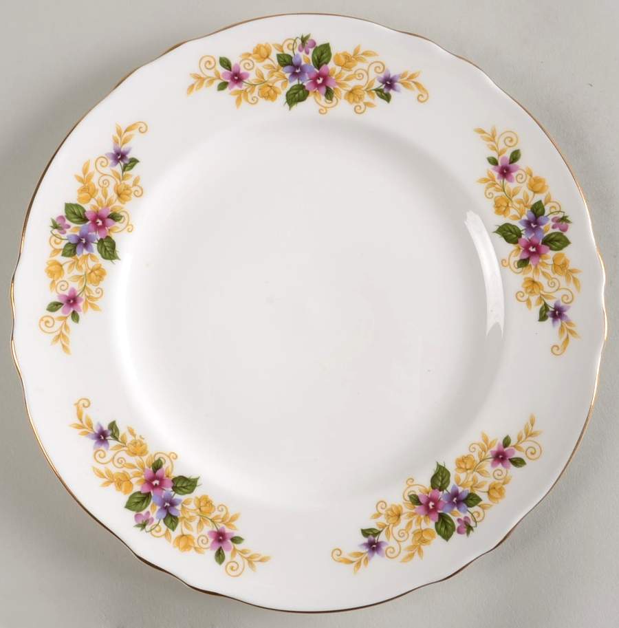 CRS210 Salad Plate by Crown Staffordshire-1