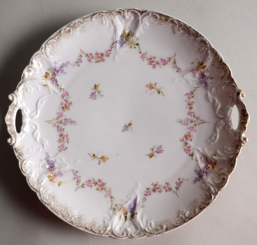 10201 Handled Cake Plate by Carl Tielsch-1