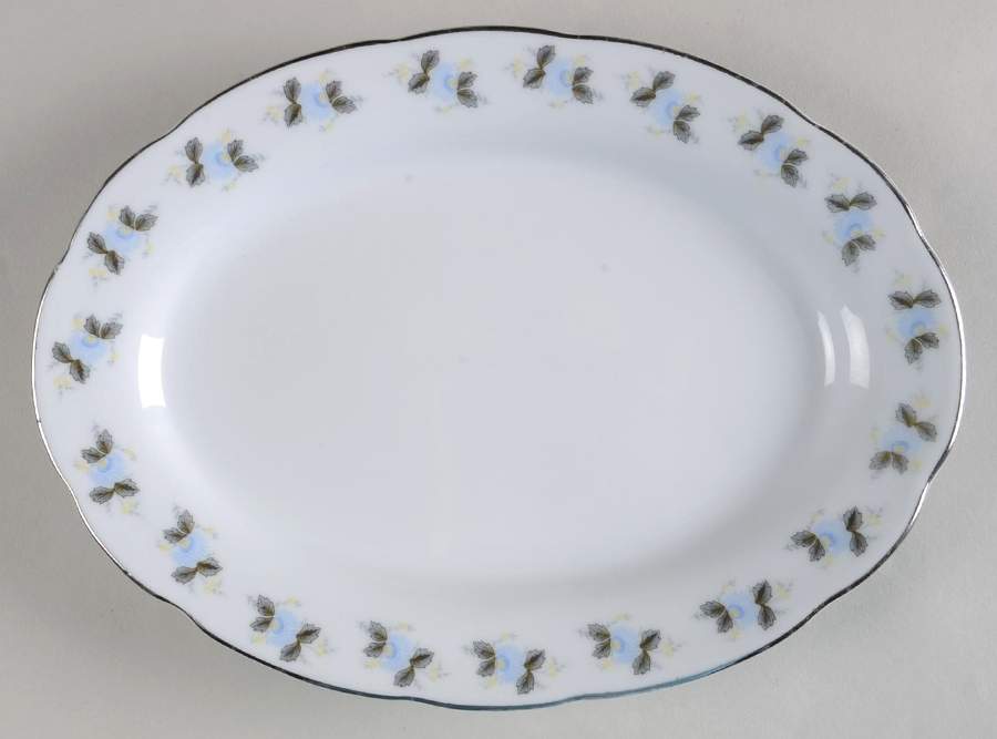CX748 10" Oval Serving Platter by China (Made in China)-1