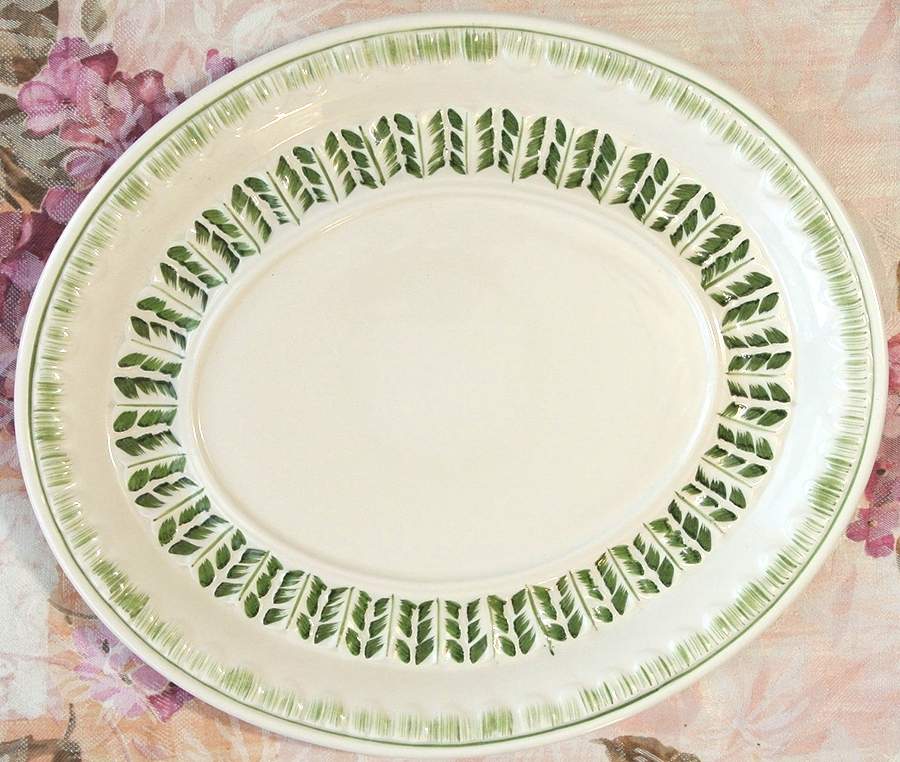 Harvest Collection Underplate for Tureen by Capo-di-Monte (Italy)-1