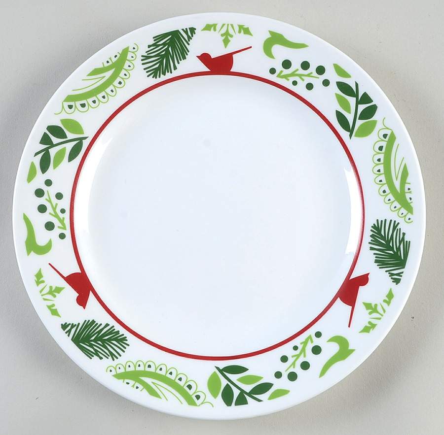 Birds and Boughs (Corelle) Luncheon Plate by Corning Corelle-1