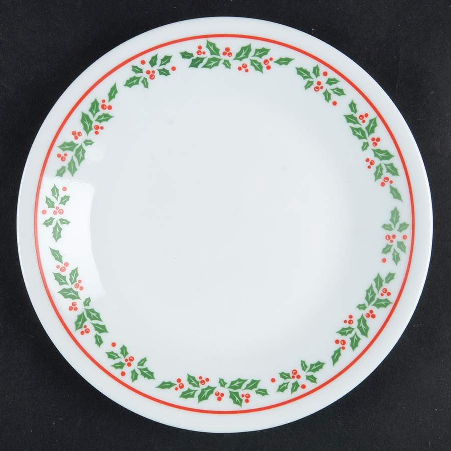 Holly (Coupe, Corelle) Bread & Butter Plate by Corning Corelle-1