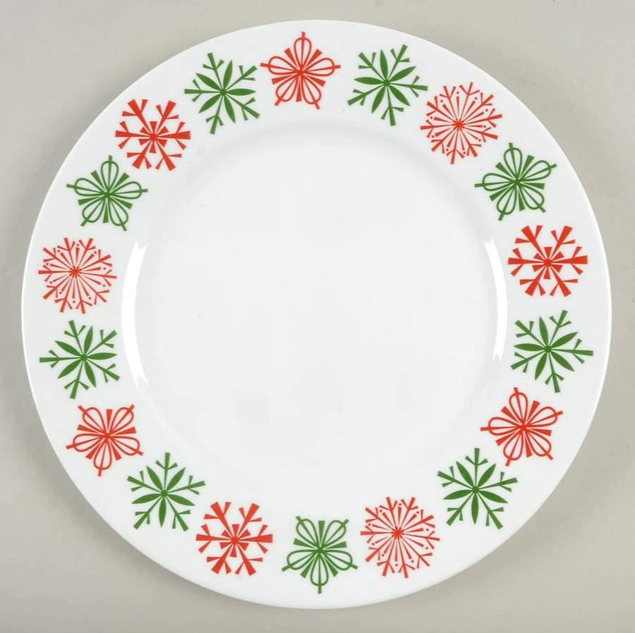 Cheerful Flurry (Corelle) Dinner Plate by Corning Corelle-1