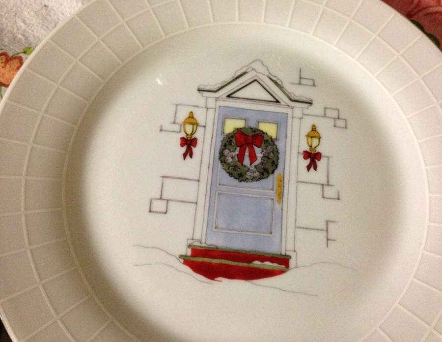 CX755 Luncheon Plate by China (Made in China)-1