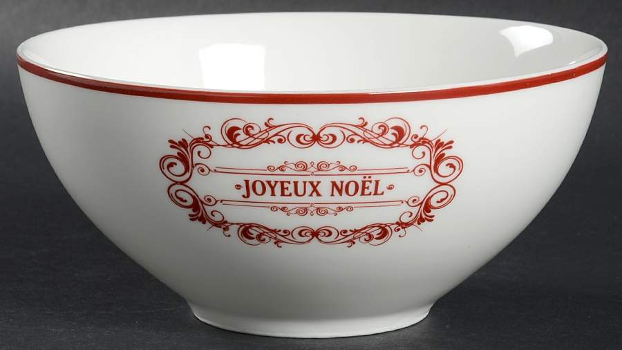 Joyeux Noel Soup/Cereal Bowl by Ciroa-1