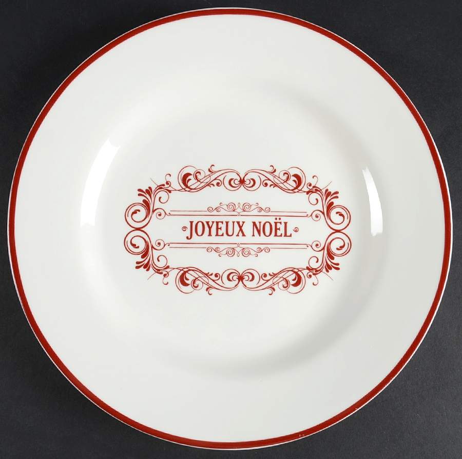 Joyeux Noel Dinner Plate by Ciroa-1