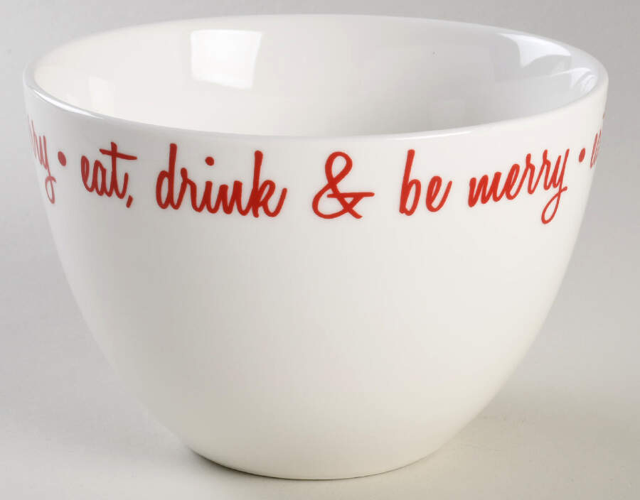 Be Merry Red 5" Nesting Bowl by Ciroa-1